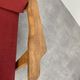 Pair of 50s vintage boomerang armchairs velvet and wood