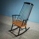 Fauteuil à bascule des années 50