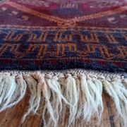 Handmade Afghan Belouch rug 155x90cm