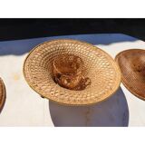3 Asian hats