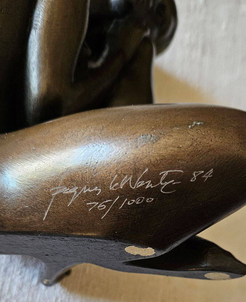 Jacques Le NANTEC - Subject Nude Woman "Mélanie" Numbered 76/1000