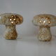 Pair of vintage mushroom lamps by Bruno Karlsson for EGO Sweden 1970s