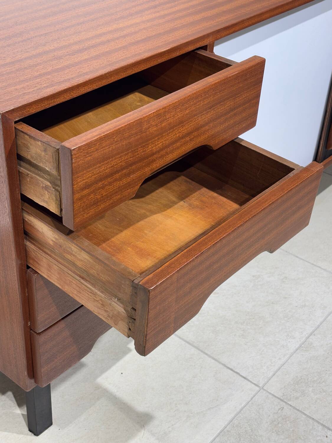 Cansado mahogany buffet by Charlotte Perriand