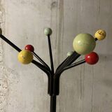 50s ball coat rack