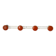 70s wall coat rack