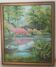 Peinture sur toile "Flânerie dans le parc"