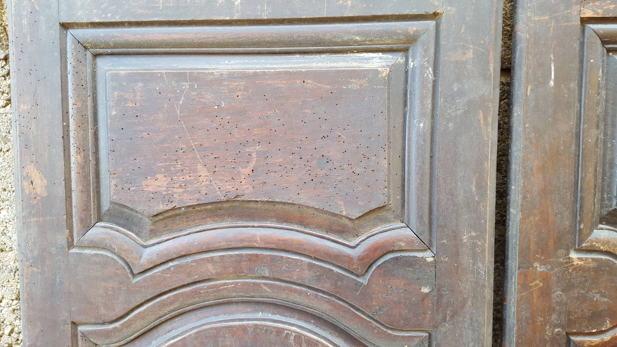 Pair of 18th/19th century old doors