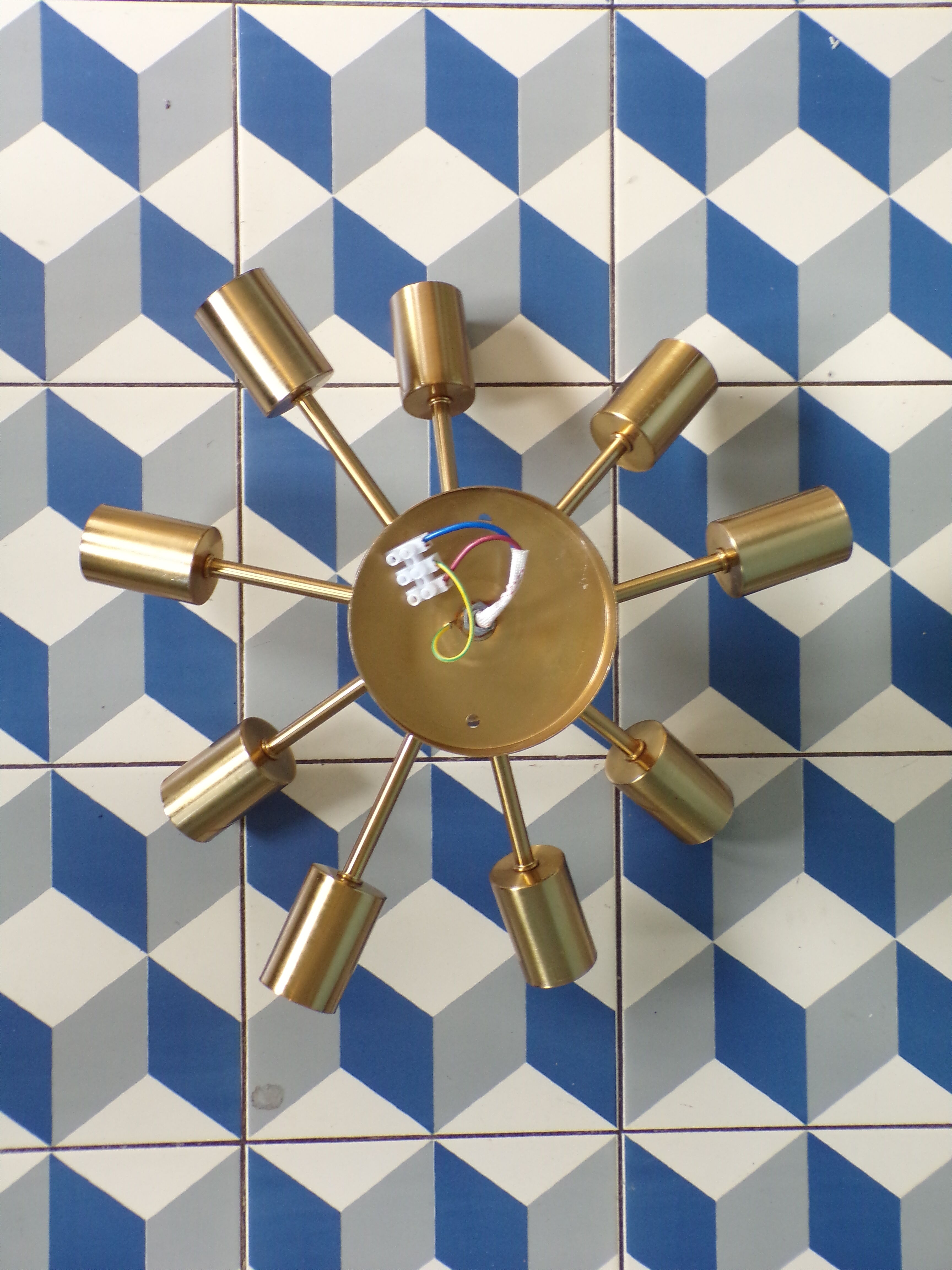 Sputnik ceiling lamp