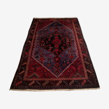 Handmade hamadan persian carpet 203x134cm