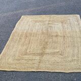 Tapis de jute scandinave rectangulaire naturel 160x230cm