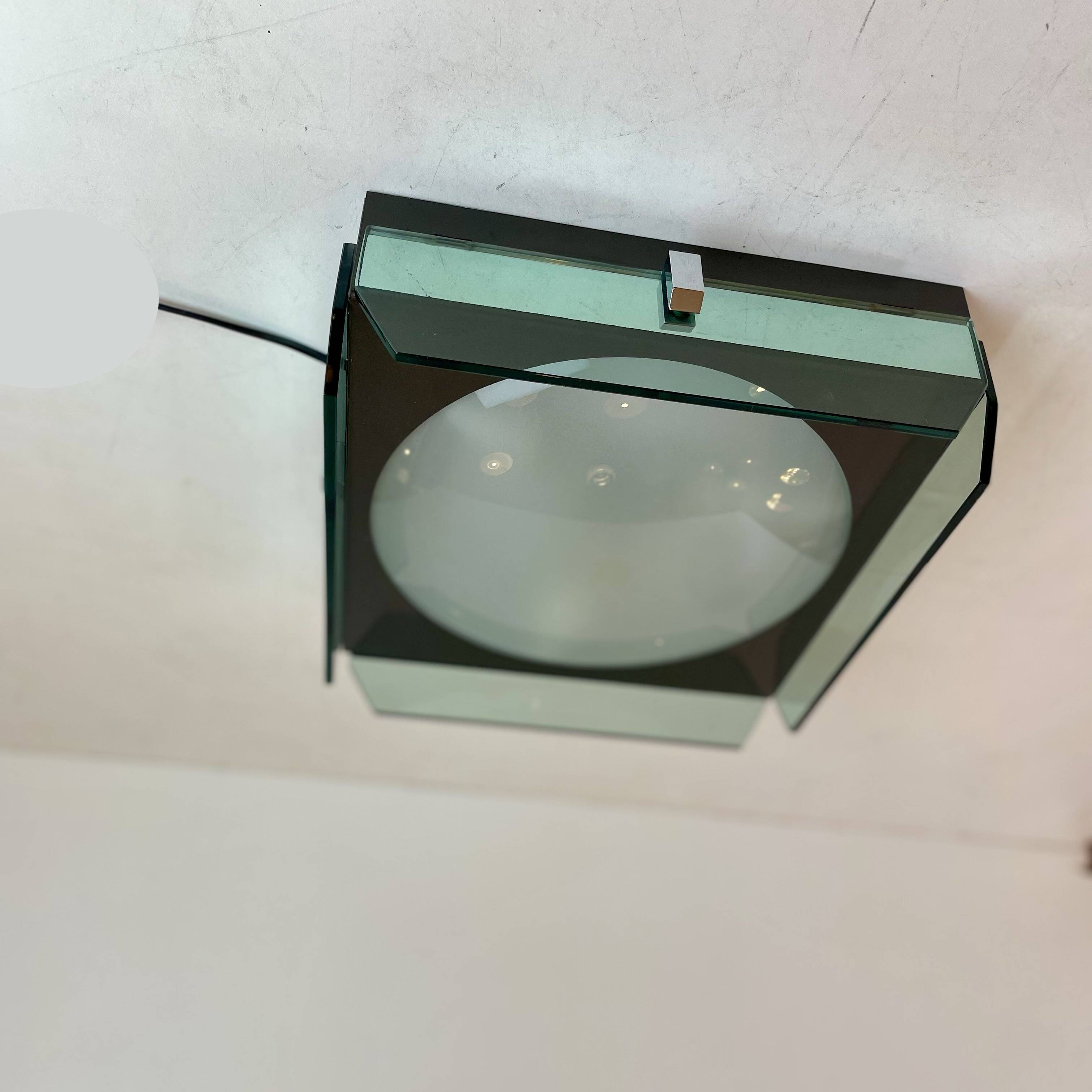 Wall or Ceiling Bathroom Lamp, 1970s