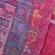 Old Turkish carpet Anatolia handmade 105x135 cm