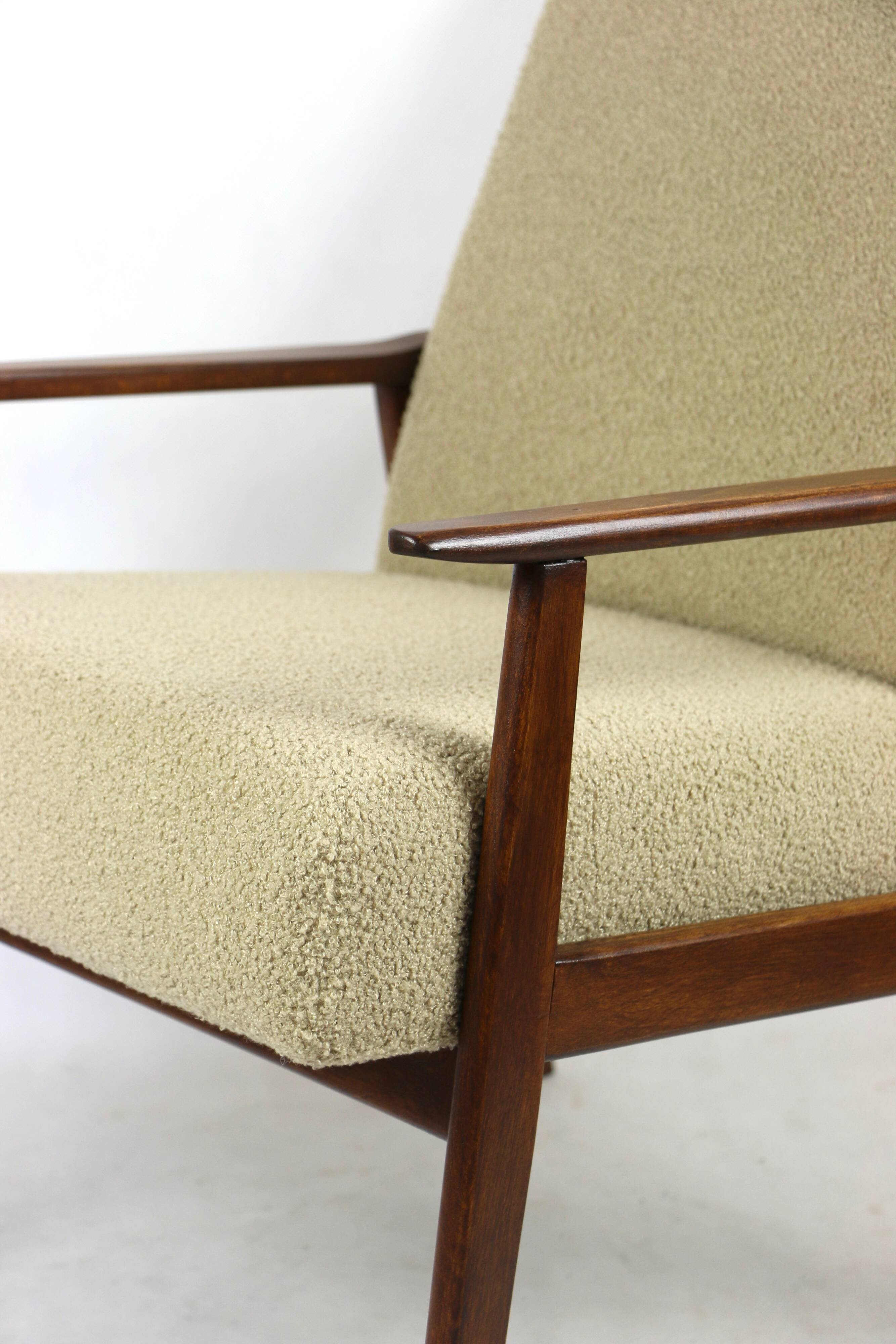 Fauteuil Boucle Beige, 1970s