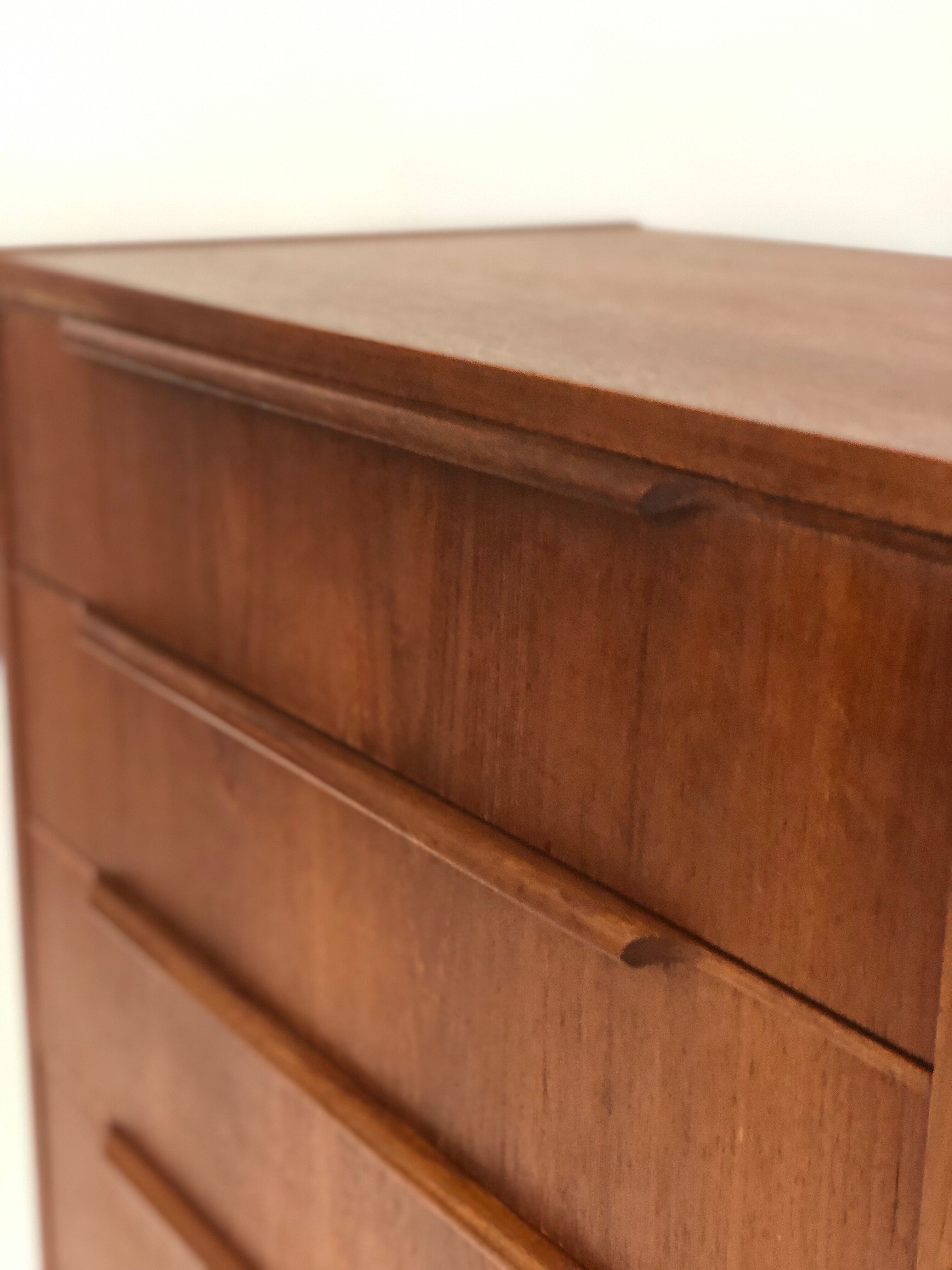 Convenient dresser vintage danish design teak