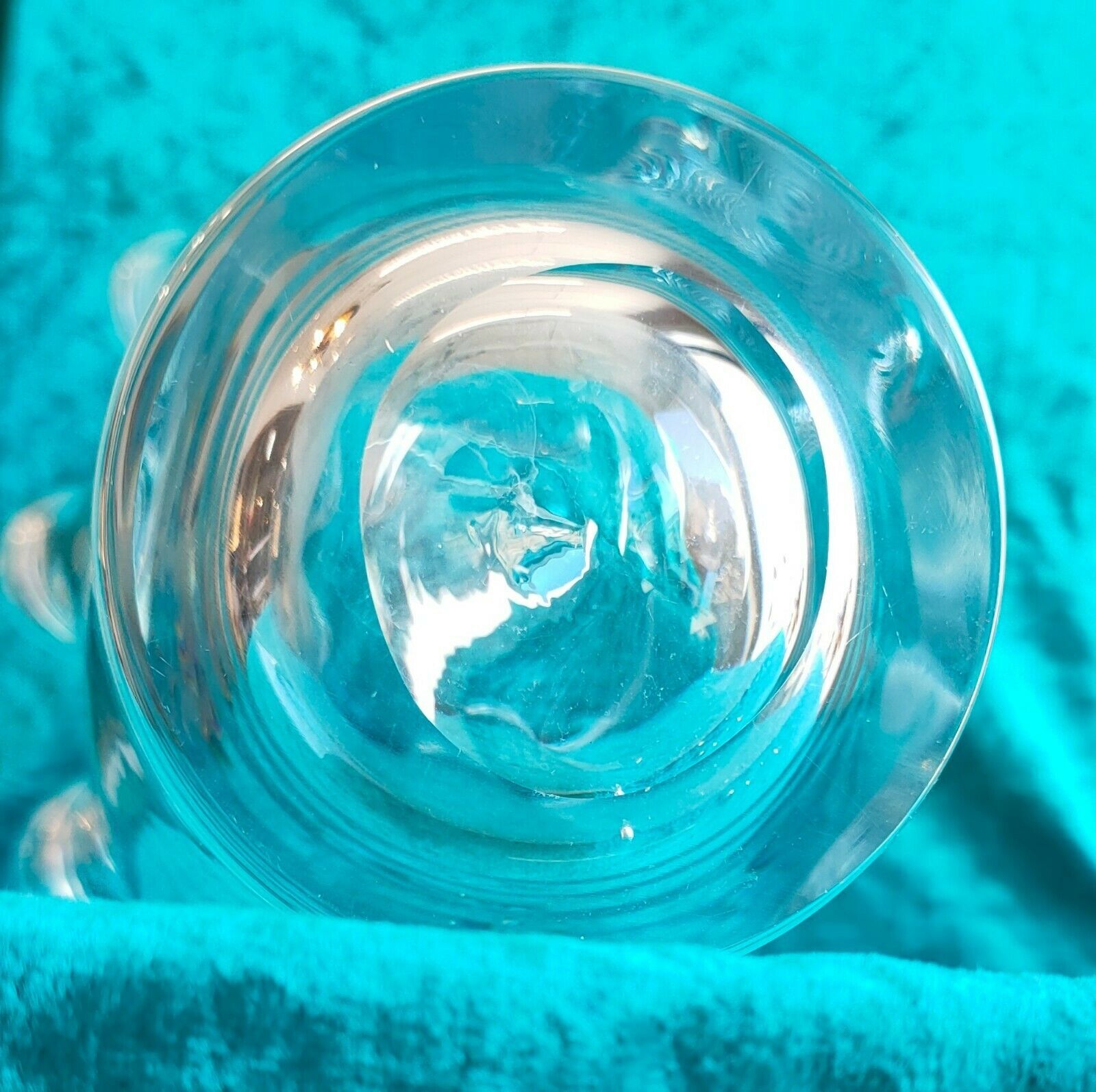 Vase mouchoir cristal Venini Murano