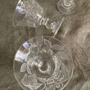10 Luminarc glass dessert bowls