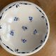 Deux plats creux en céramique émaillée anciens modèle flore KG France luneville
