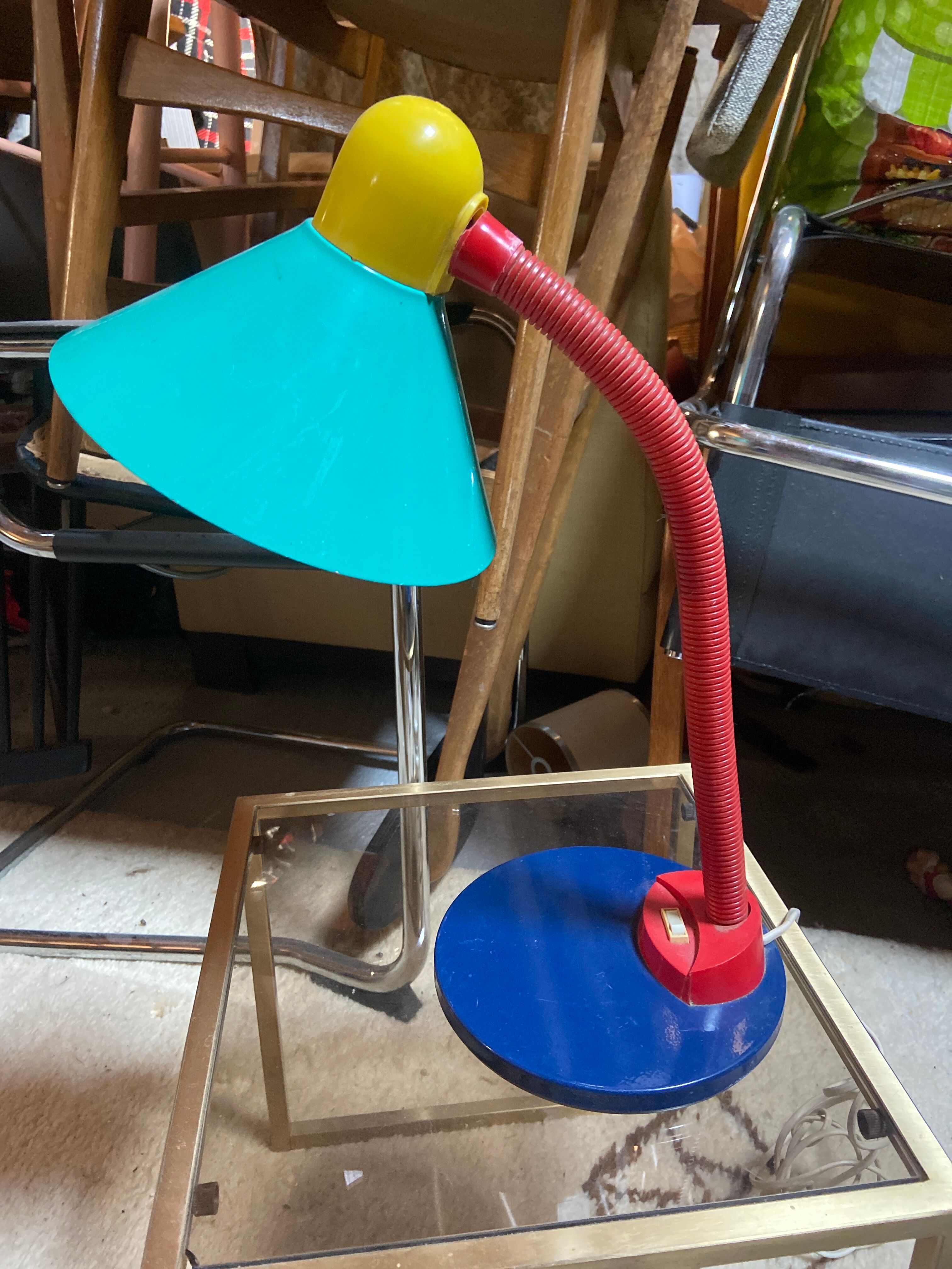 Kyoji Tanaka desk lamp for Aluminor 80s