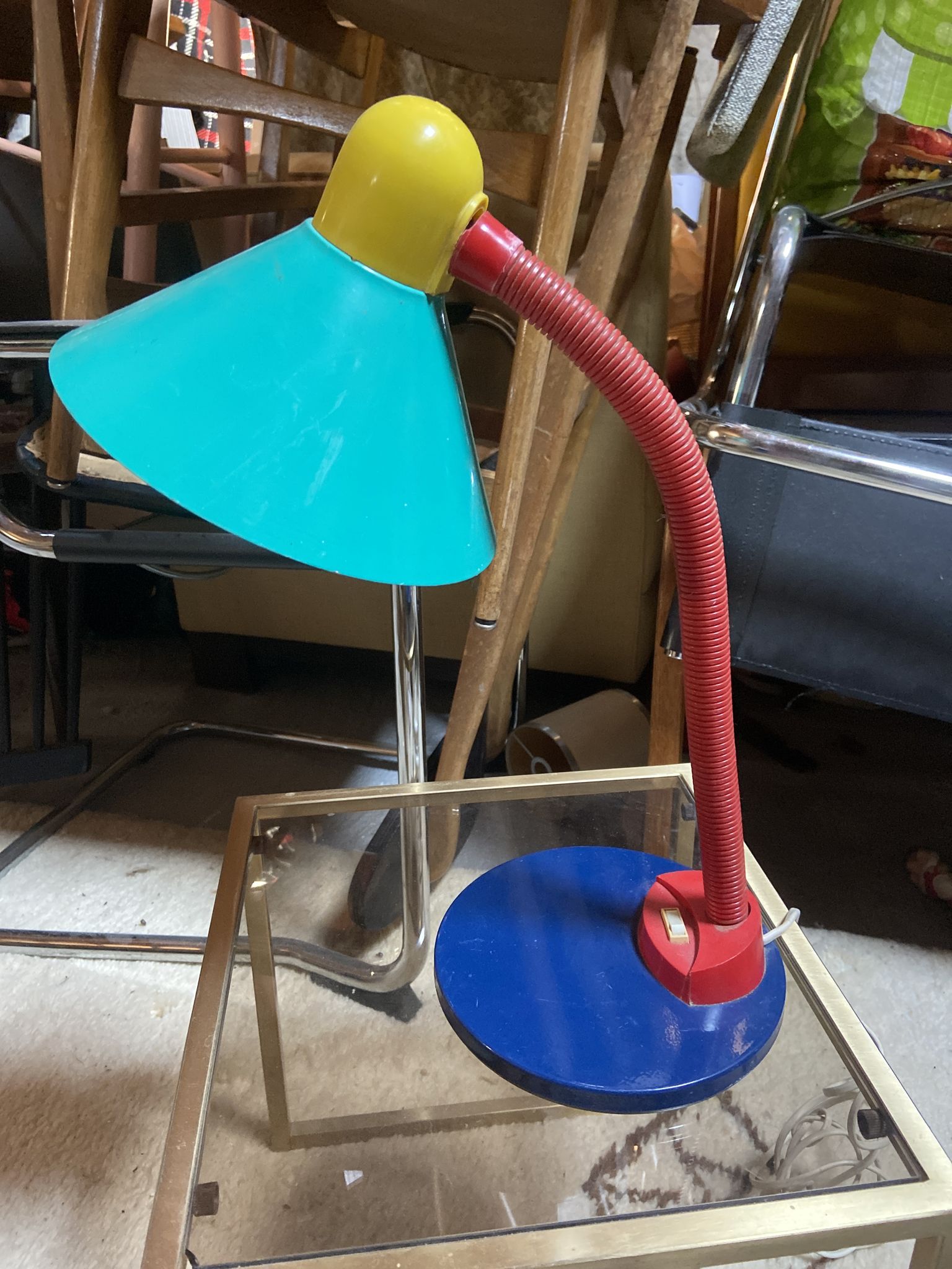 Lampe de bureau de Kyoji Tanaka pour Aluminor années 80