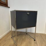 USM Haller side table in Anthracite Grey