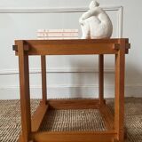 Vintage pine side table