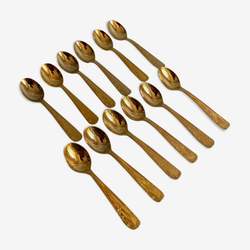 12 golden spoons