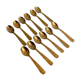 12 golden spoons
