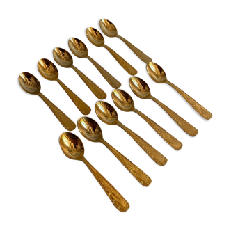 12 golden spoons