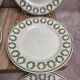 Set of 8 dessert plates Saint-Amand Hamage model Marceau – antique earthenware