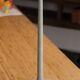 Vintage green sage wooden hat holder