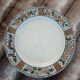4 antique flat plates "Élisabeth"