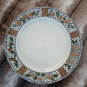4 antique flat plates "Élisabeth"