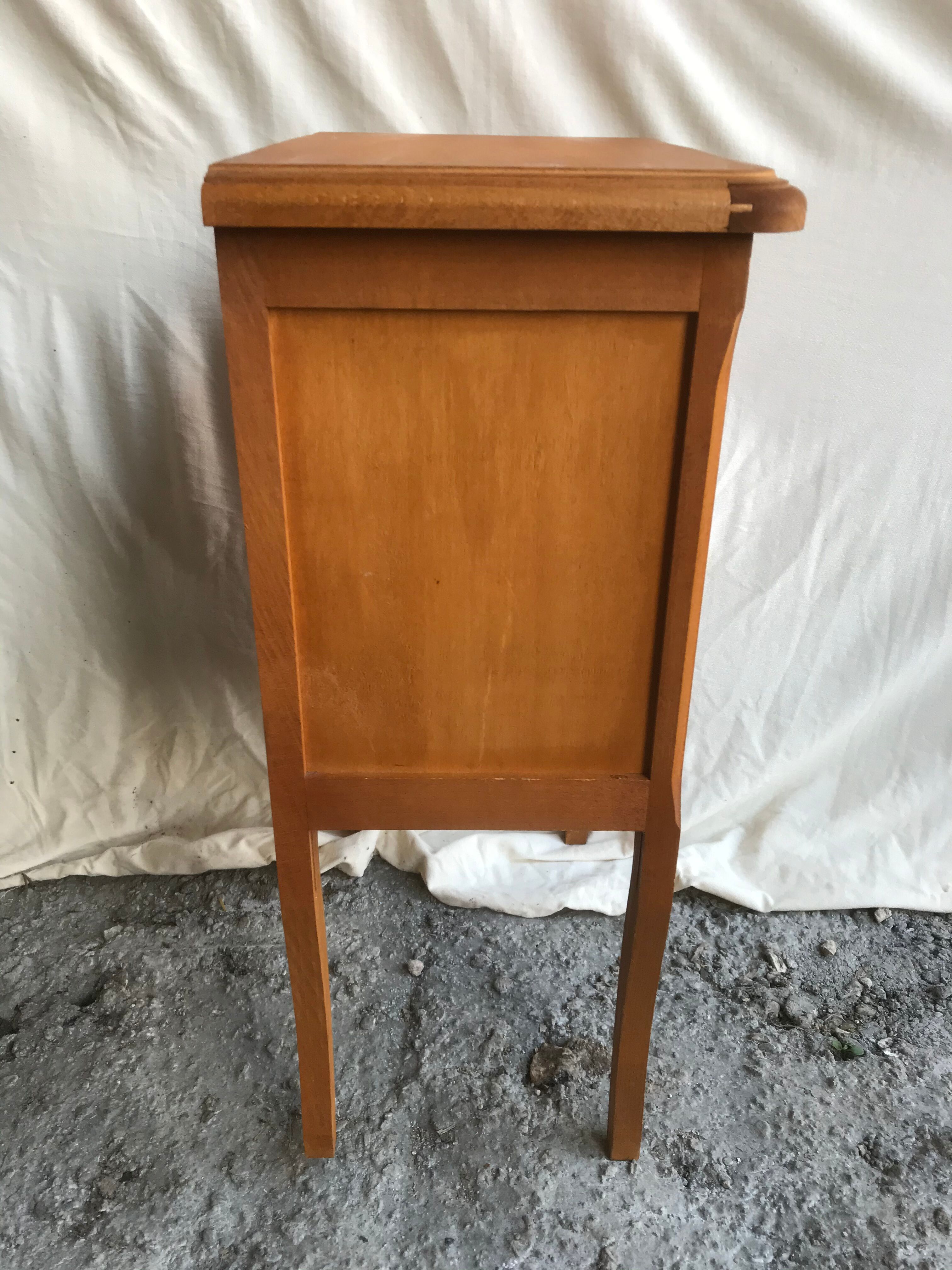 Pair old bedside table