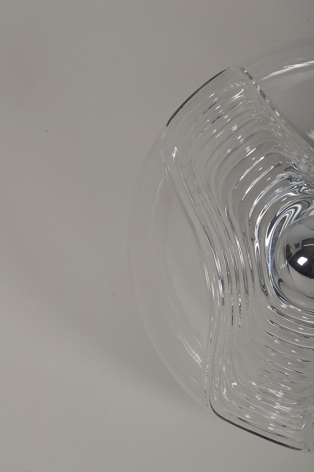 Peill & Putzler 'Futura' or 'Wave' pendant lamp, 1974