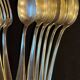 Set of 11 antique place settings – Saglier Frères & Cie, silversmiths in Paris