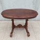 Napoleon III guéridon table in walnut