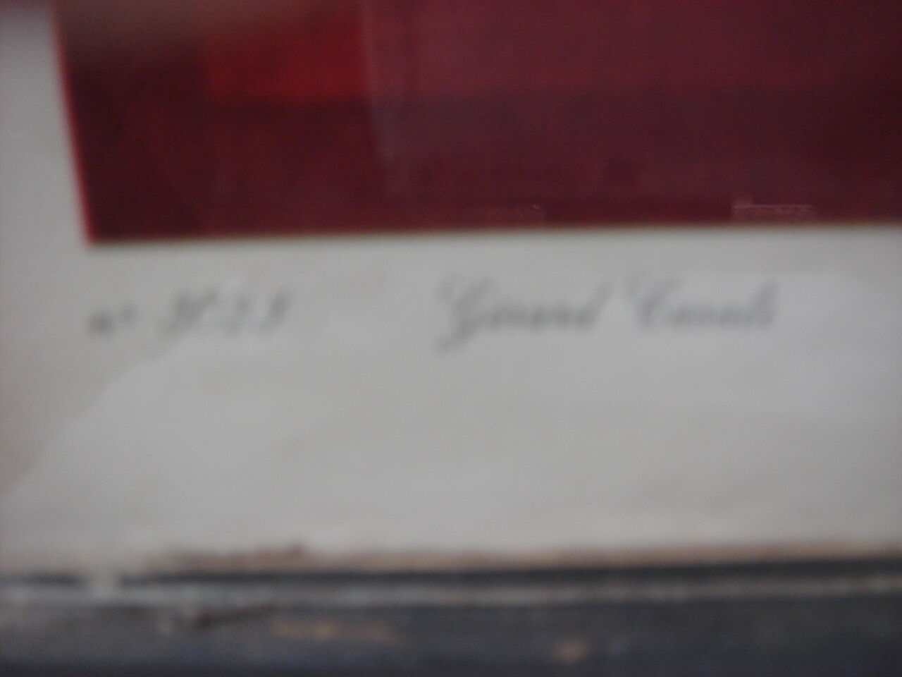 Gérard Casali exhibition poster from 1970