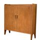 Vintage bookcase feet aileron 1950