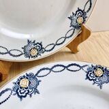 4 Terre de fer flat plates - Saint-Amand