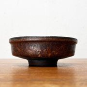 Mid-century German studio pottery bowl by Volker Ellwanger, 1960s.