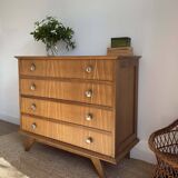 Vintage Scandinavian design commode from the 1950s.