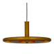 Danish vintage pendant lamp Optima by Hans Due, Fog og Morup, 1973