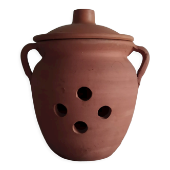 Pot d'ail terre cuite