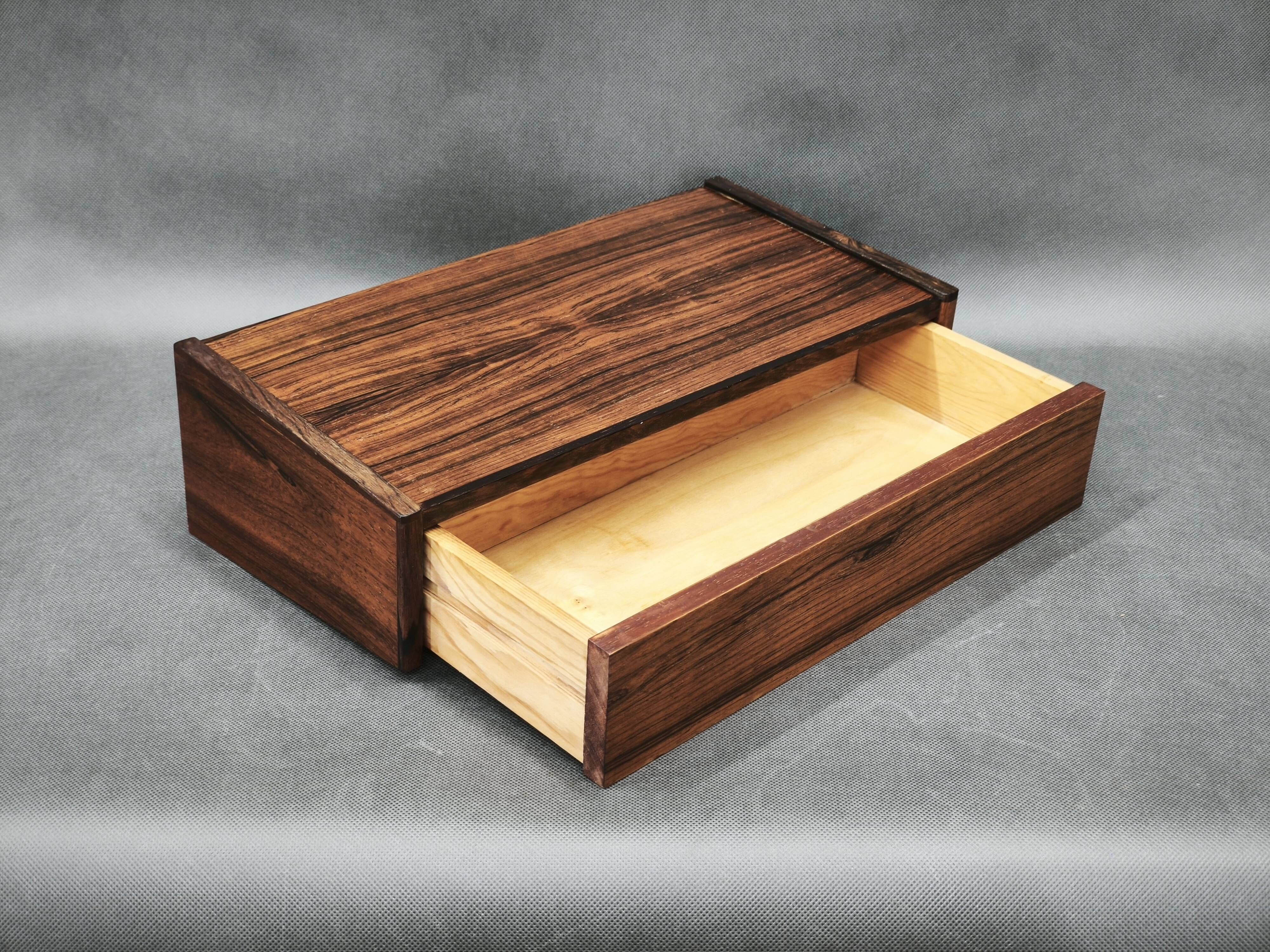 Pair of Danish Rosewood Floating Bedside Tables, 1960s