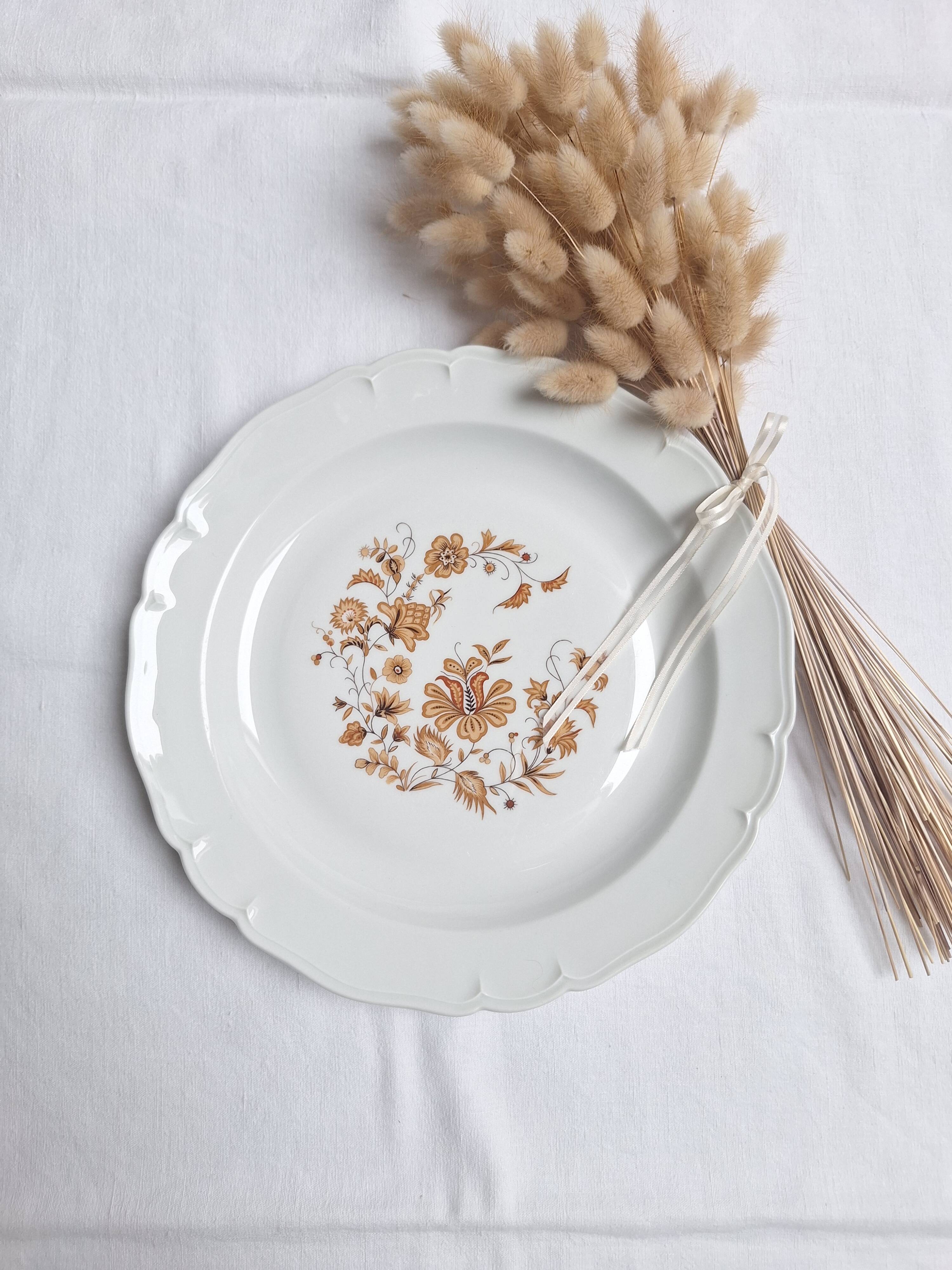 Plat en porcelaine de Limoges