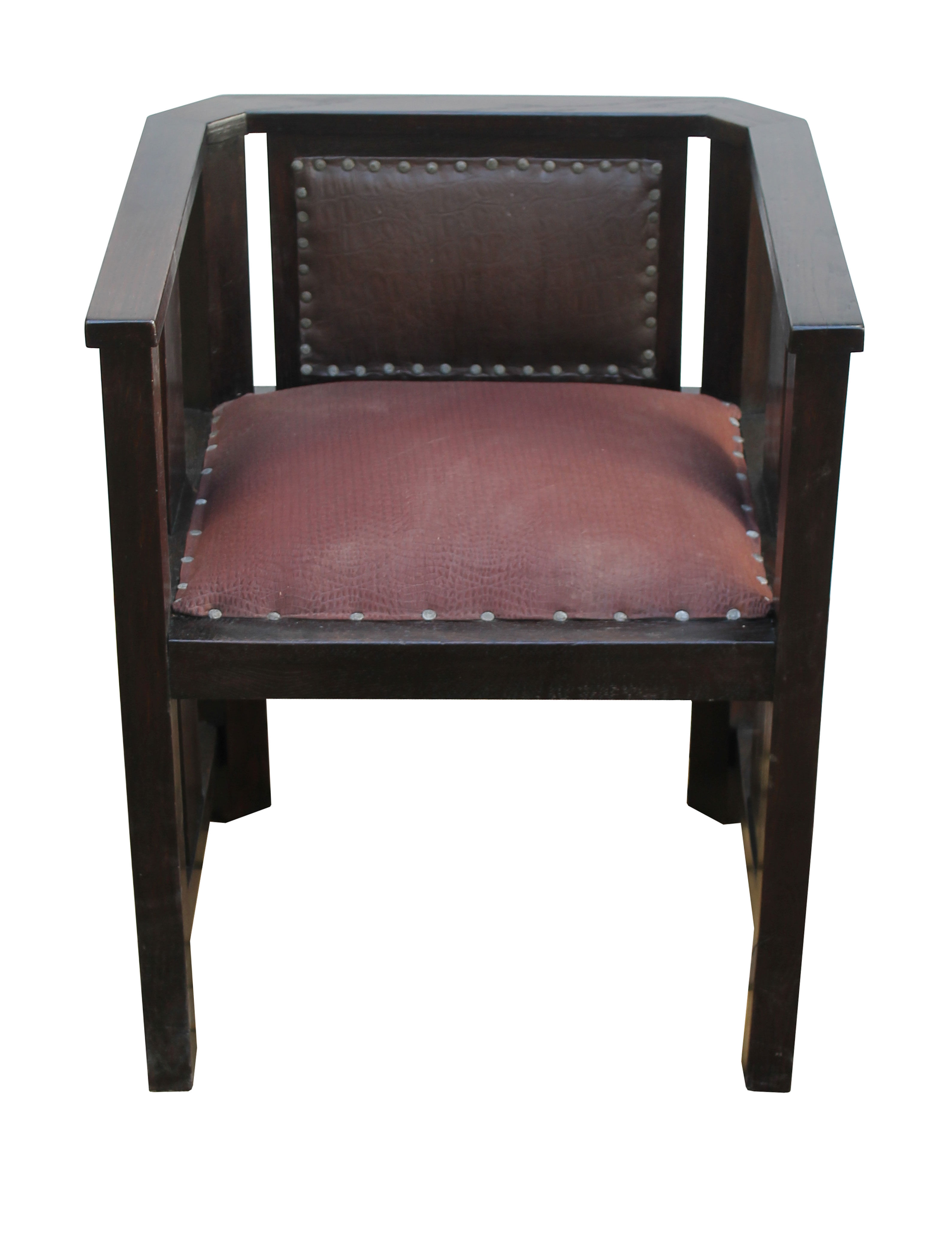 1920's Art Deco Lounge Chair