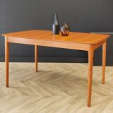 Mid century extendable dining table vintage