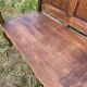 Rustic Bench Veranda Patio Vintage Garden Bench Living Room Oak 1980s