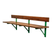 Wall bench of the Le Miravidi residence, Arc 1800, 1974