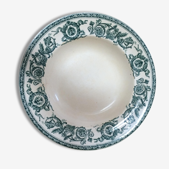 Plate porcelain